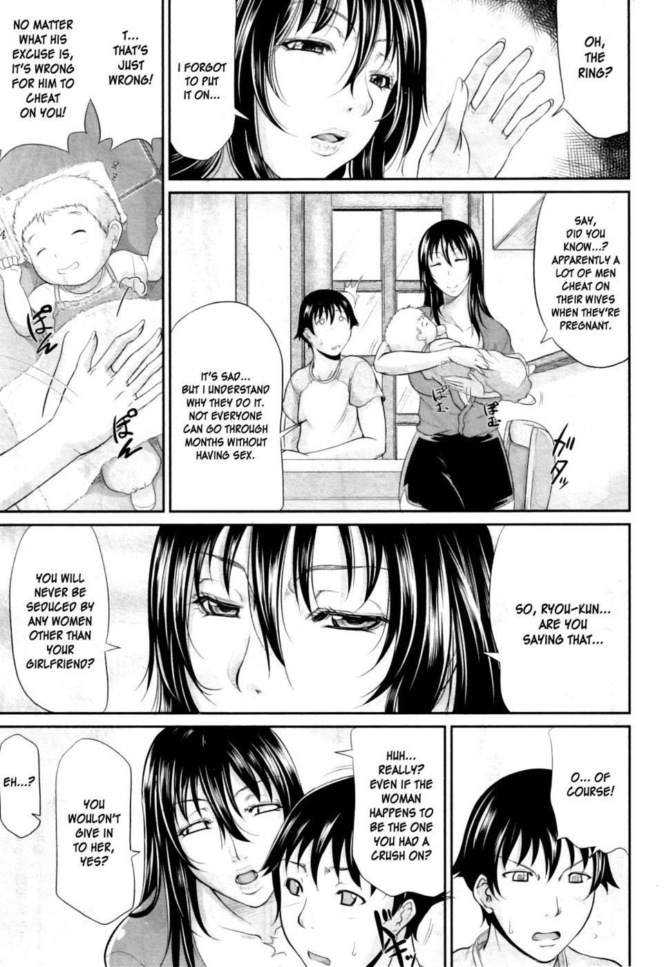 Hentai Manga Comic-Wagamama na Tarechichi-Chapter 5-My Lover Is Lactating-3